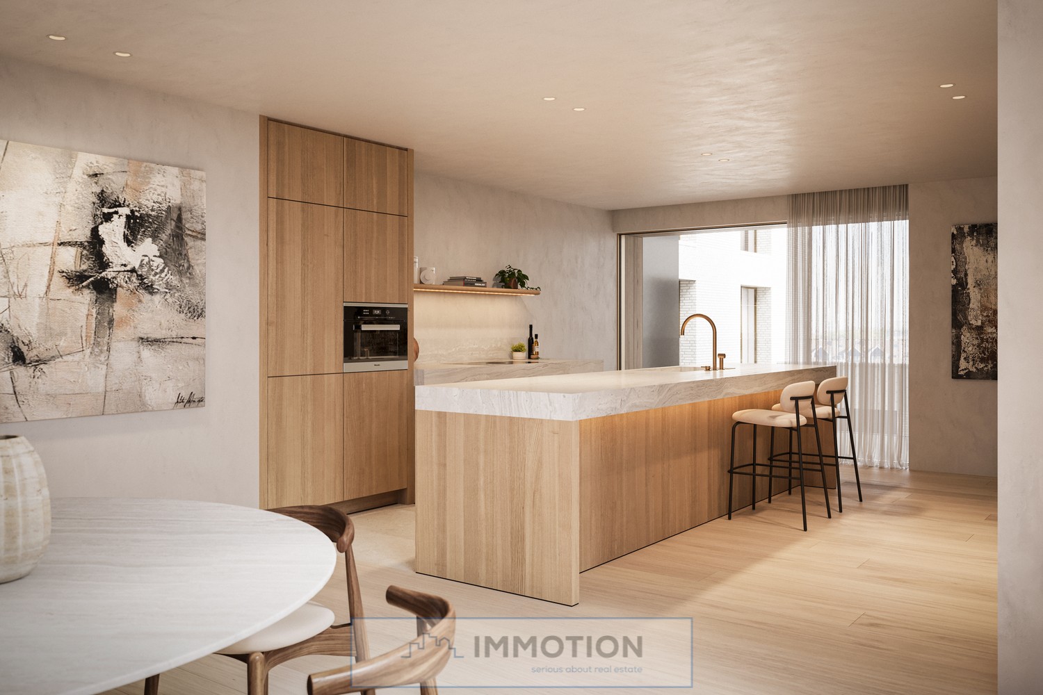 Schitterend VILLA APPARTEMENT met 3 slaapkamers en een oppervlakte van 268 m2, prachtig zuidgericht terras van 17,5 m2